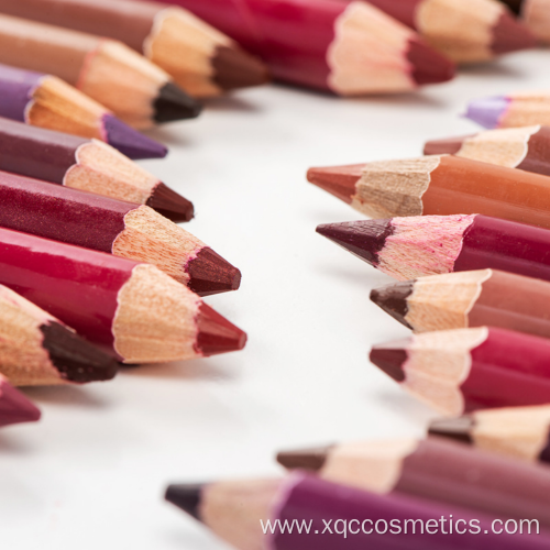 48 color OEM lipliner waterproof lip liner pencil